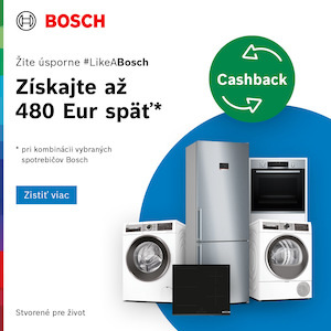 Bosch Cashback až 480€